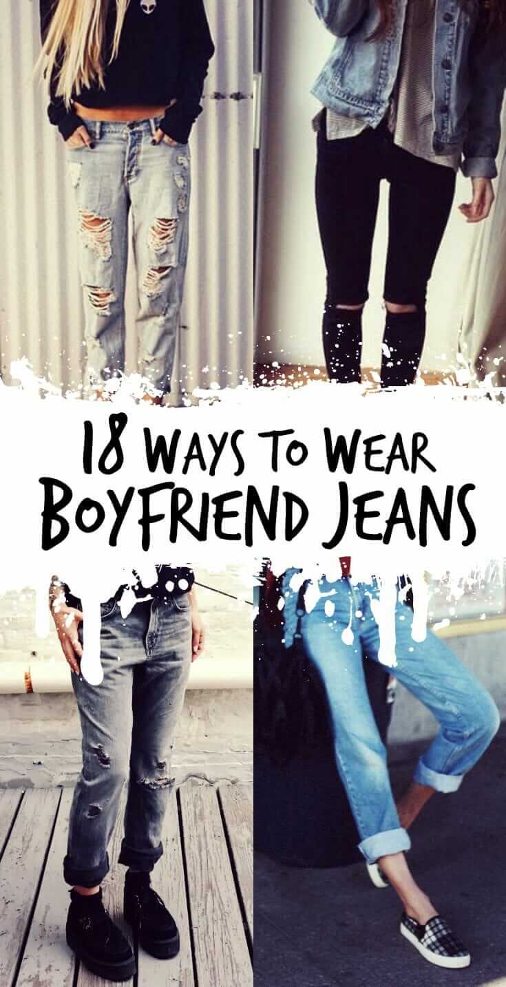 18 Ways to Wear Boyfriend Jeans
