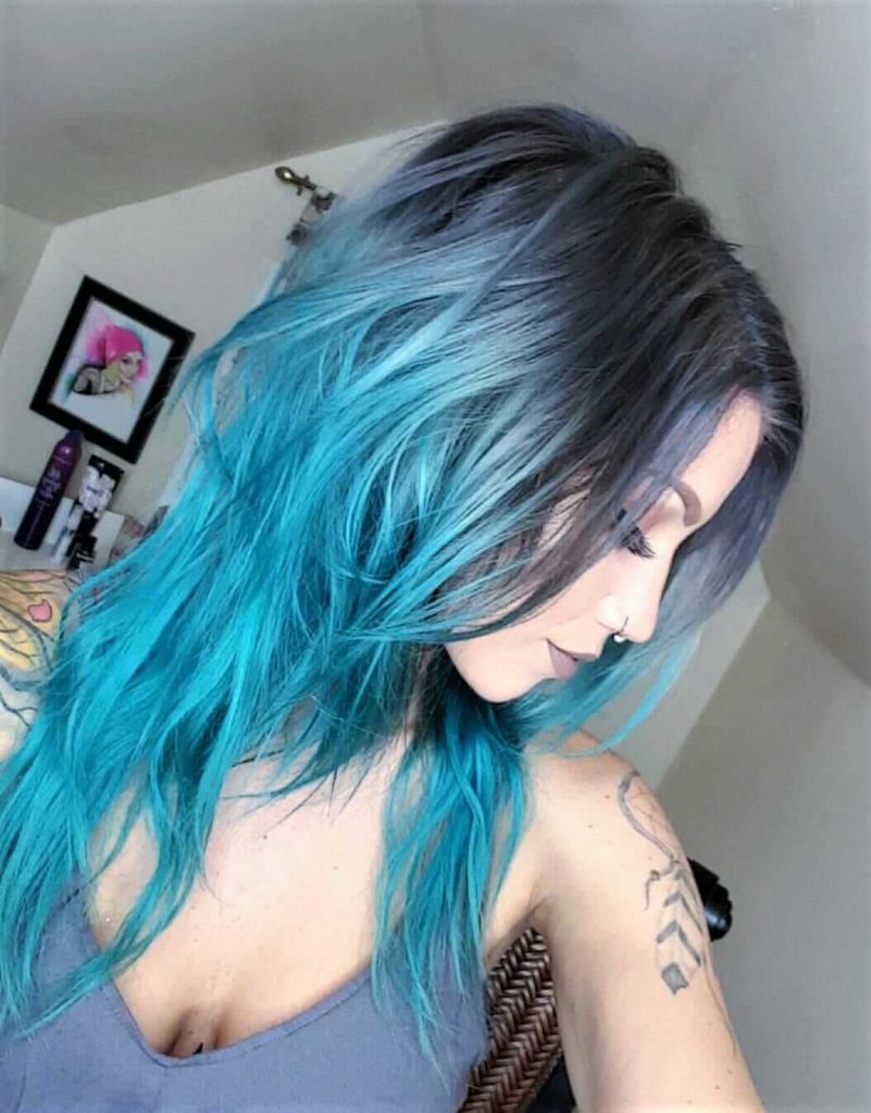 50 Black Blue Hair Ideas for Mistresses of the Night | All Women Hairstyles
