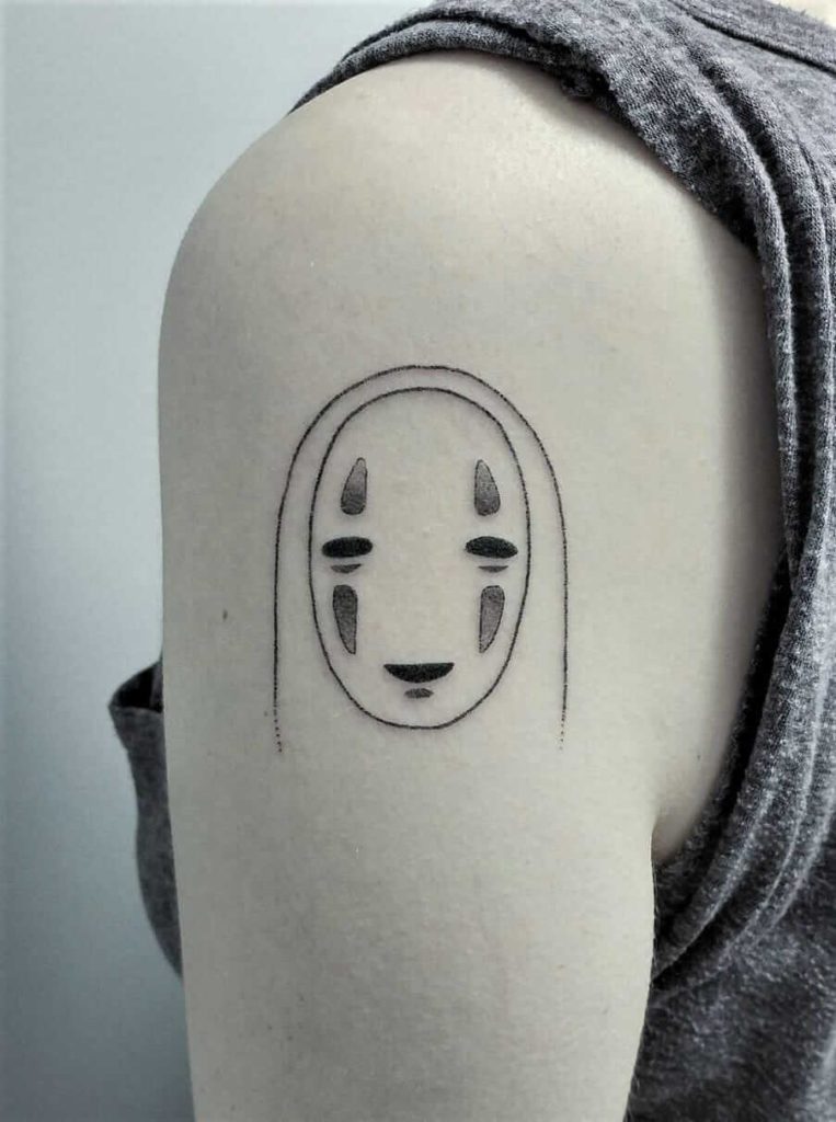 Top 60 Hottest No Face Tattoo Ideas Spirited Away  Ghibli Merch