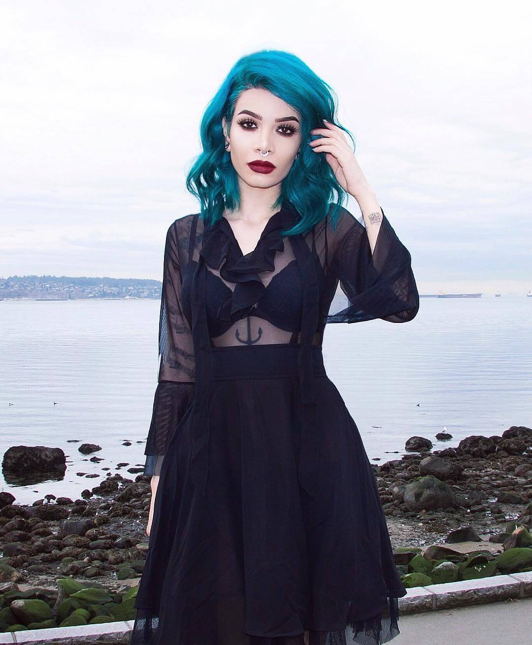 Decay Nu-Mourning dress by lilmoonchildd