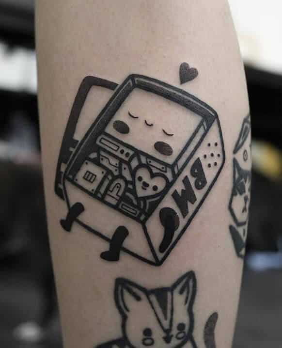 Adventure Time BMO tattoo idea