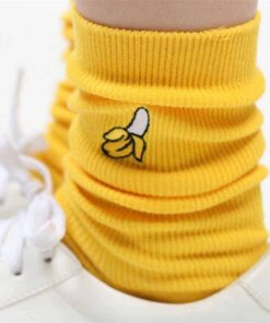 Fruits Embroidered Socks 2