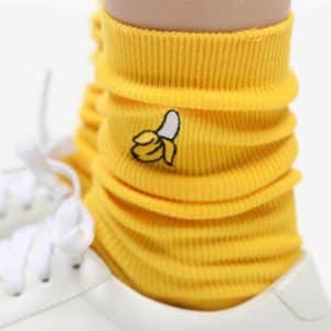 Fruits Embroidered Socks 2