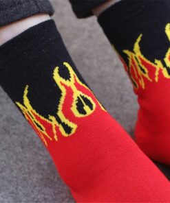 Flame Printed Socks 3