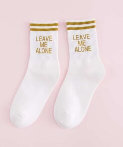 Leave Me Alone Socks 5