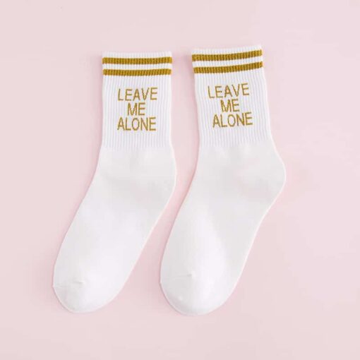 Leave Me Alone Socks 5