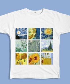 Van Gogh Paintings Graphic Tee 1
