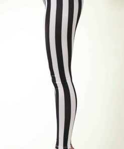 Vertical Striped Leggings 1