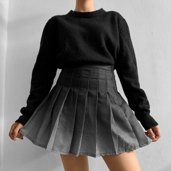 Gradient High Waist Skirt by @annnlenn