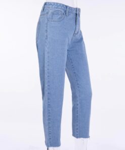 Jeans with Back Zipper Full 2