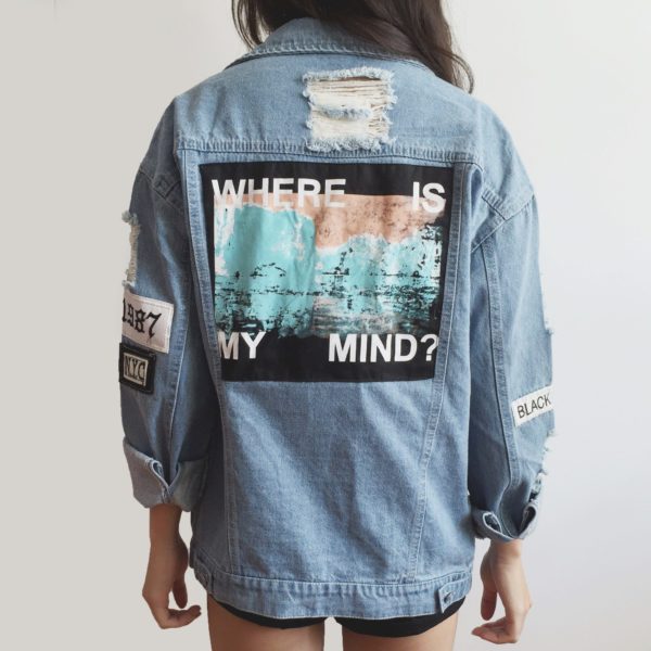 “Where is My Mind?” Denim jacket