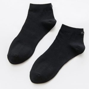 “Fk Off” Ankle Socks Black 3