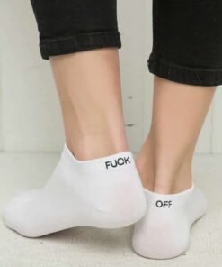 Fuck Off White Socks 2