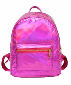 Holographic Small Backpack - Pink