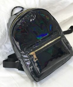 Holographic Small Backpack Black