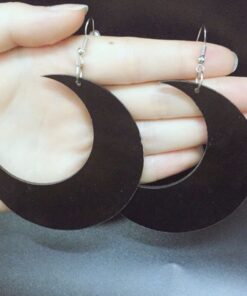 Acrylic Moon Earrings 1