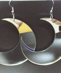 Acrylic Moon Earrings 4