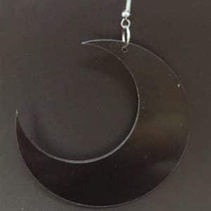 Acrylic Moon Earrings 2