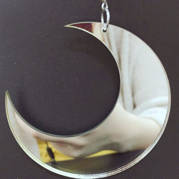 Acrylic Moon Earrings 3