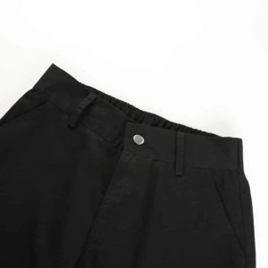 High Waist Loose Black Trousers 6