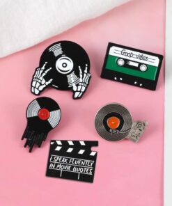 Punk Music Lovers Enamel Pins 3