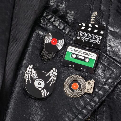 Punk Music Lovers Enamel Pins 5