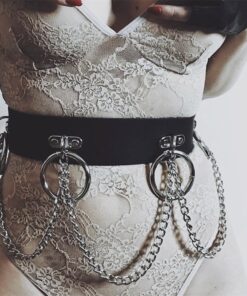 Black Belt with Chains