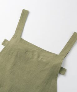 Oversized Dungaree Green Details 2 1