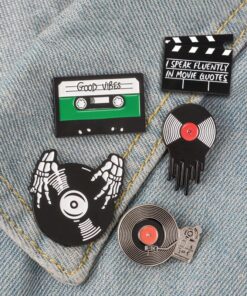 Punk Music Lovers Enamel Pins