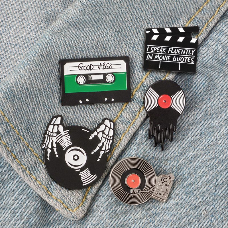 Punk Pins — DK enamel pin