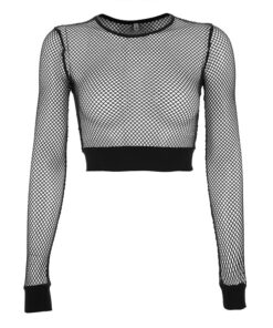 Hollow Out Mesh Top 2