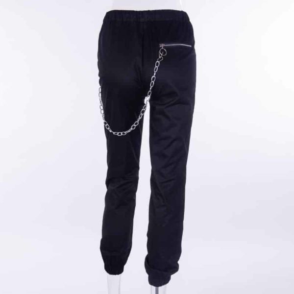 Black Trousers with Chain 2