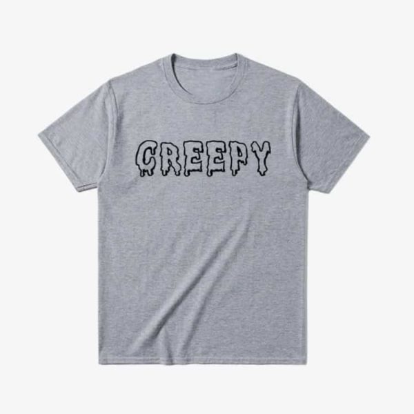 Creepy shirt gray
