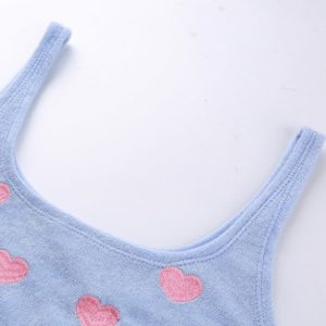 Fluffy Hearts Tank Top Full Details