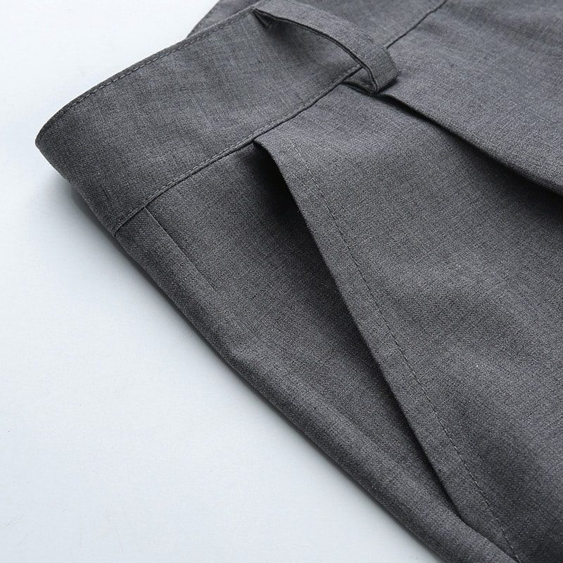 Gray Trousers with Pockets - Ninja Cosmico