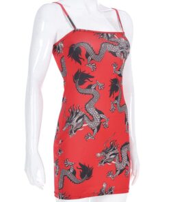 Red Dragons Bodycon Full 2