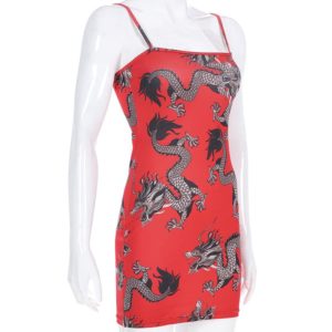 Red Dragons Bodycon Full 2