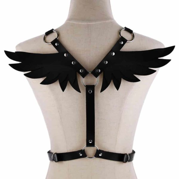Vegan Leather Wings Harness 2
