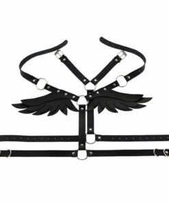 Vegan Leather Wings Harness 5