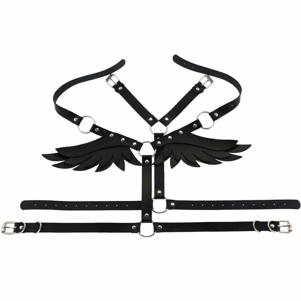 Vegan Leather Wings Harness - Ninja Cosmico