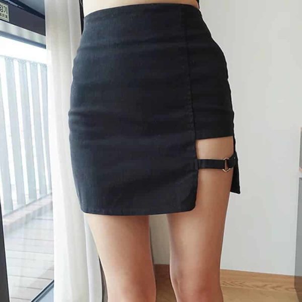 Irregular Mini Skirt 3