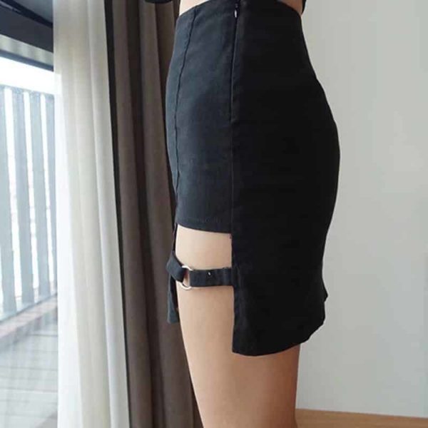 Irregular Mini Skirt 7