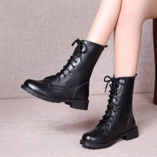 Motorcycle Ankle Boots 9