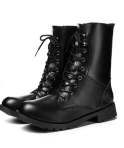 Motorcycle Ankle Boots Full
