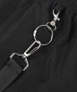 Cargo Pants with Chains Pocket Details 3