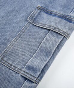 High Waist Jeans with Pockets Details 3
