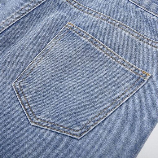 High Waist Jeans with Pockets Details 4
