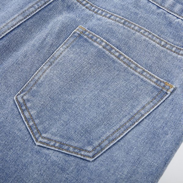 High Waist Jeans with Pockets Details 4