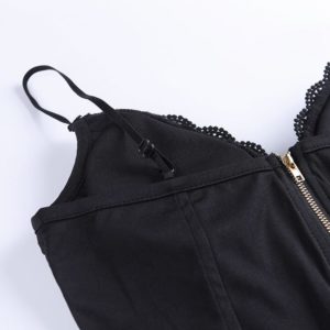 Lace-up Gothic Camisole Details 3