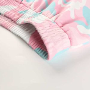 Pastel Camouflage Sweatpants Details 2